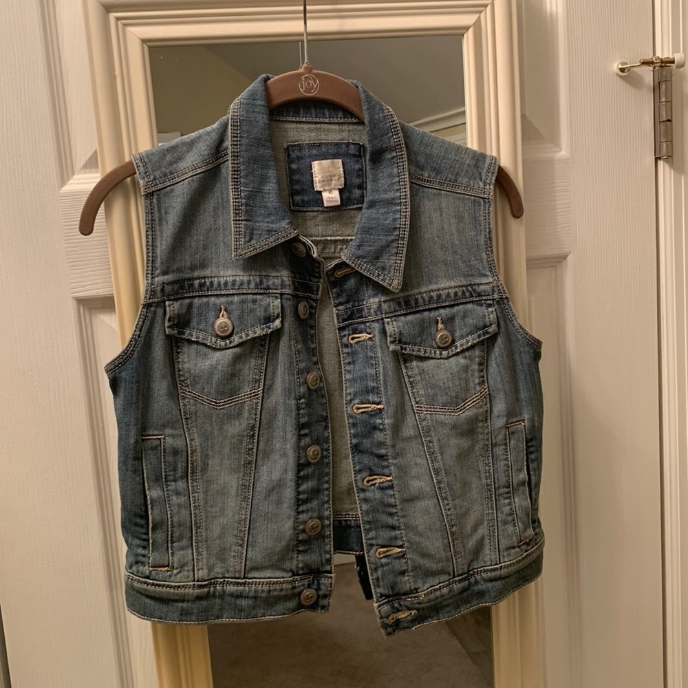 Denim vest